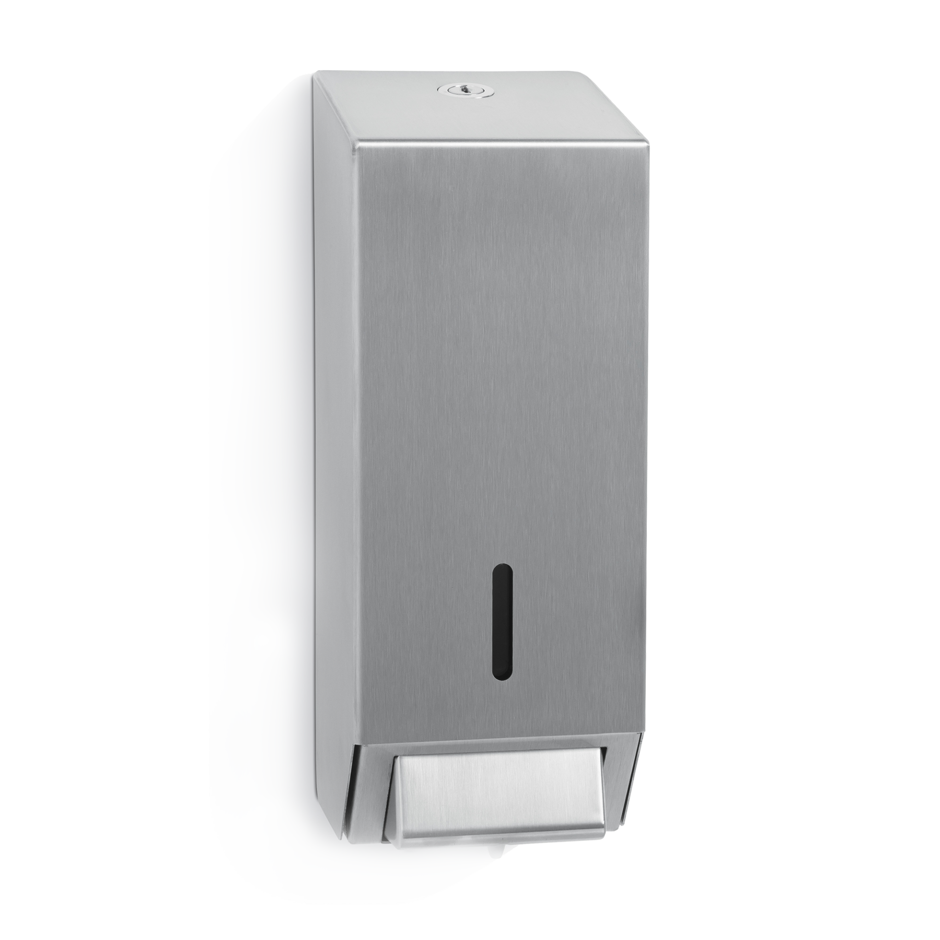 Wall Mounted Flush Lock Soap Dispenser The Splash Lab