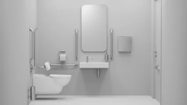 DDA Doc M Pack / Wall Hung WC / Hand Dryer