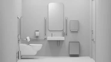 DDA Doc M Pack / Wall Hung WC / Paper Towel