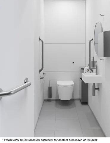 Doc M Ambulant Pack / Wall Hung WC / Superloo