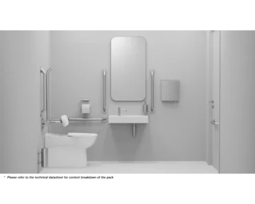 DDA Doc M Pack / Floor Standing WC / Hand Dryer