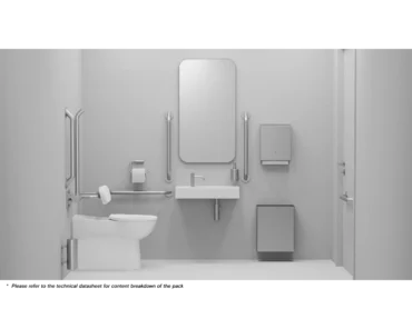 DDA Doc M Pack / Floor Standing WC / Paper Towel